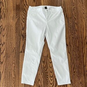 Sound Style Jessie White Slim Fit Pants
